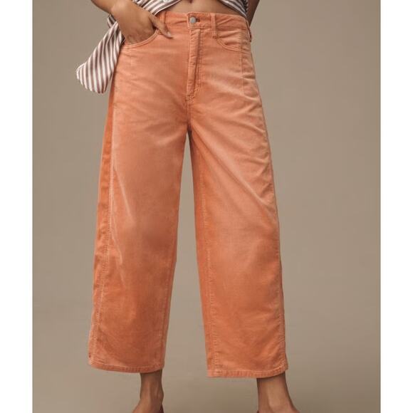 Pilcro Denim - Anthropologie Pilcro The Kenna Heritage Mid-Rise Barrel Corduroy Edition Size 31
